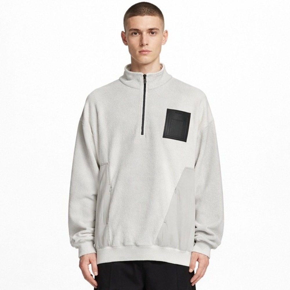 A‎ Cold Wall Console Fleece Oversized Sweatshirt Mens Size M